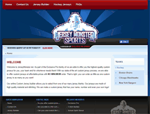 Tablet Screenshot of jerseymonster.net